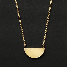 Load image into Gallery viewer, Refined Necklace Collection Half Moon