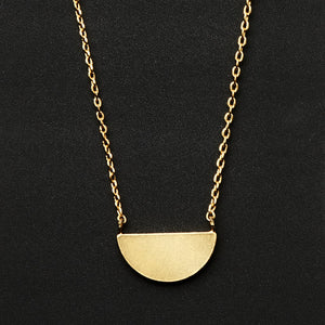 Refined Necklace Collection Half Moon