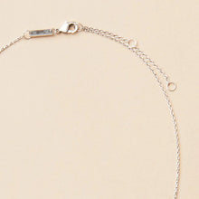 Load image into Gallery viewer, Refined Necklace Collection - Gibbous Slice/Silver