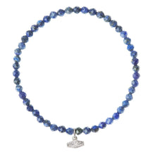 Load image into Gallery viewer, Mini Faceted Stone Stack Bracelet