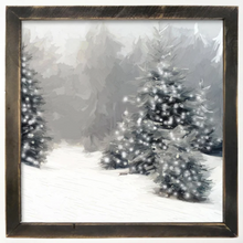 Load image into Gallery viewer, Snowy Forest Print