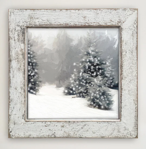 Snowy Forest Print