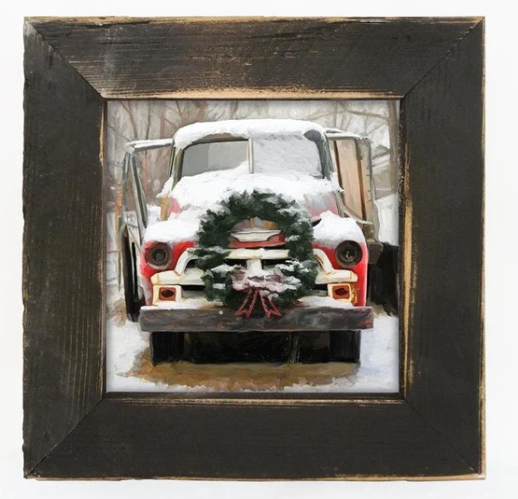 Holiday Chevy Print