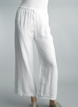 Load image into Gallery viewer, Woven Linen Palazzo Pants