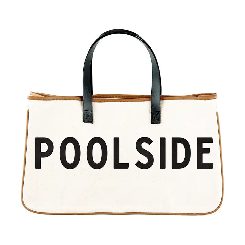 Canvas Tote Poolside
