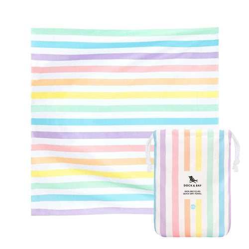 Quick Dry Towel for Two - Unicorn Waves: XXL