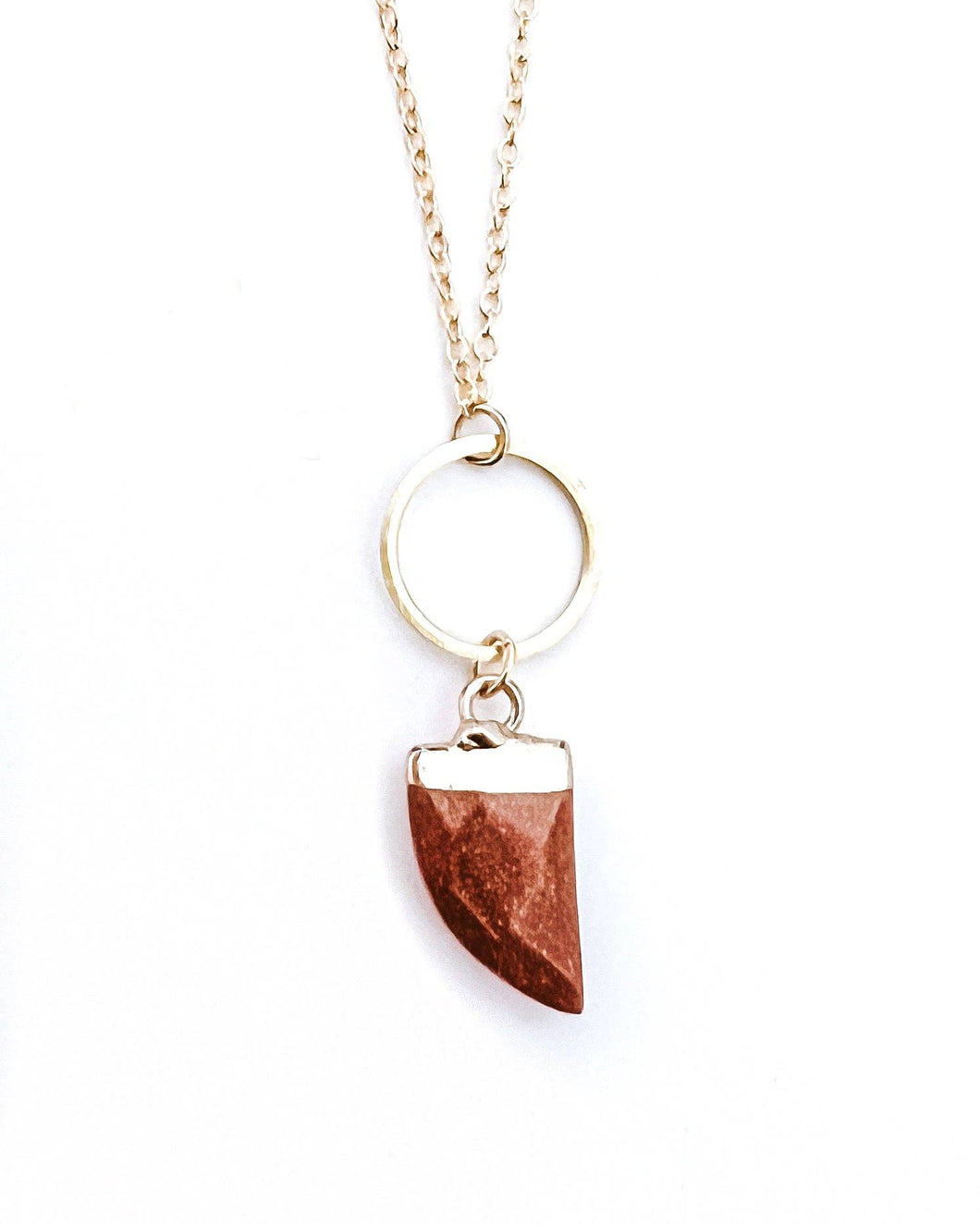 Fiona Necklace || Rust