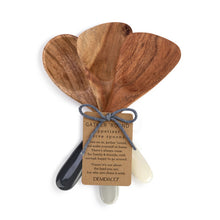 Load image into Gallery viewer, Acacia Wood Appetizer Spoons