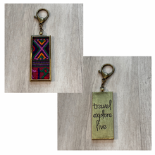 Load image into Gallery viewer, Textile Keychains