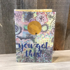Greeting Card With Necklace-"You Got This"