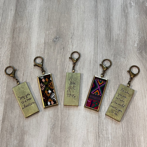 Textile Keychains
