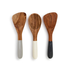 Load image into Gallery viewer, Acacia Wood Appetizer Spoons